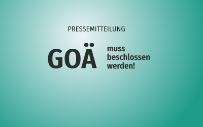 GOÄ muss beschlossen werden!
